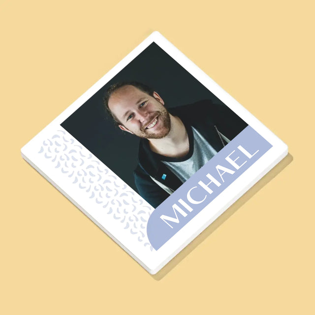 Foto Und Unterschrift: Ihre Namen - Tassenuntersetzer