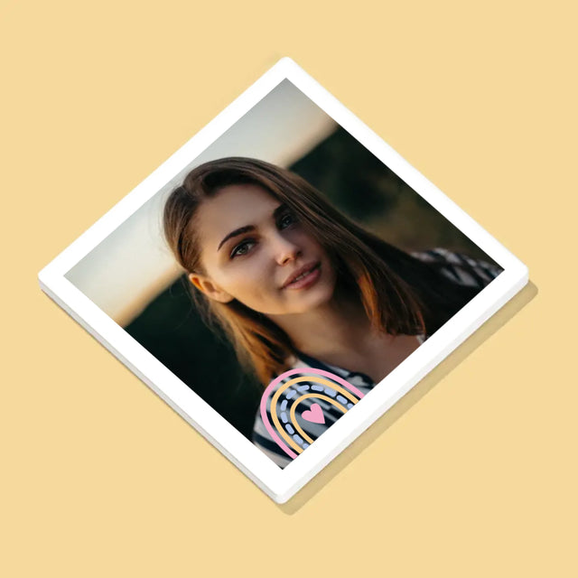 Fotocollage: Schönen Tag! - Tassenuntersetzer