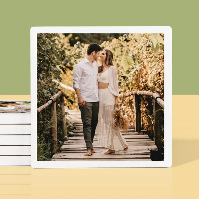 Foto Und Unterschrift: Ihr Foto - Tassenuntersetzer