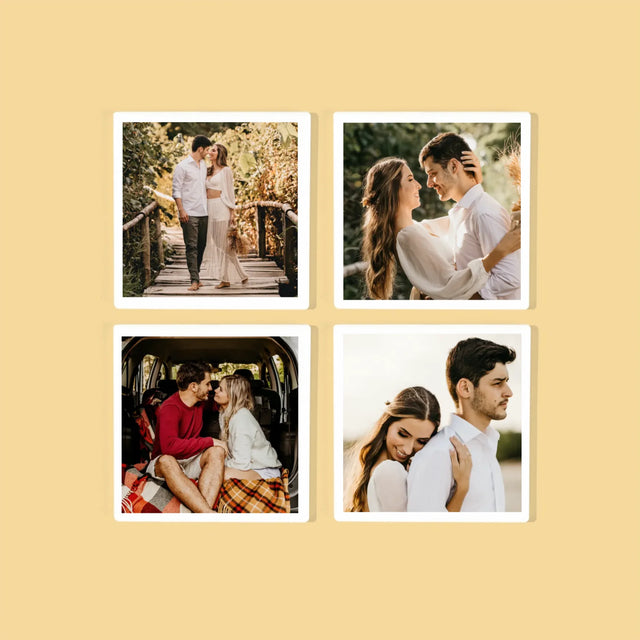 Foto Und Unterschrift: Ihr Foto - Tassenuntersetzer