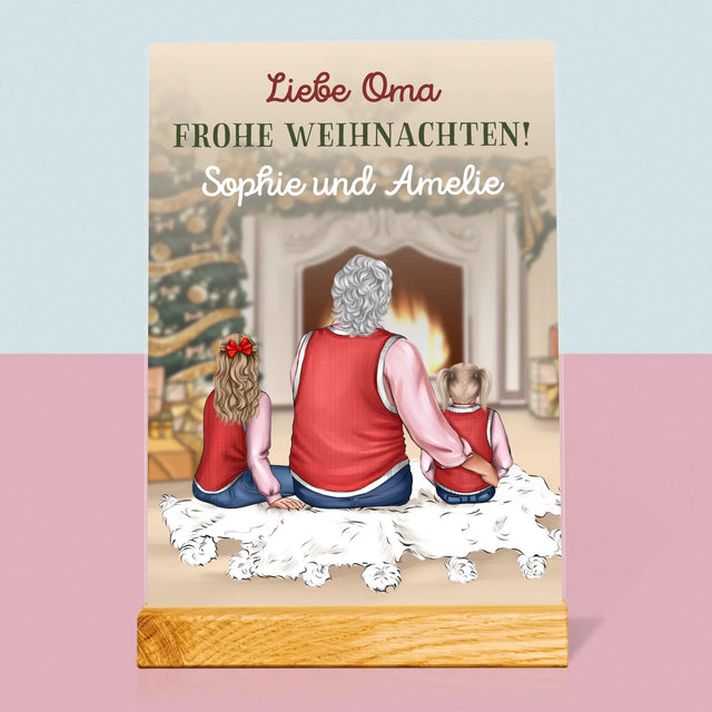 Avatar Creator: Frohe Weihnachten, Oma! - Druck Auf Acrylglas