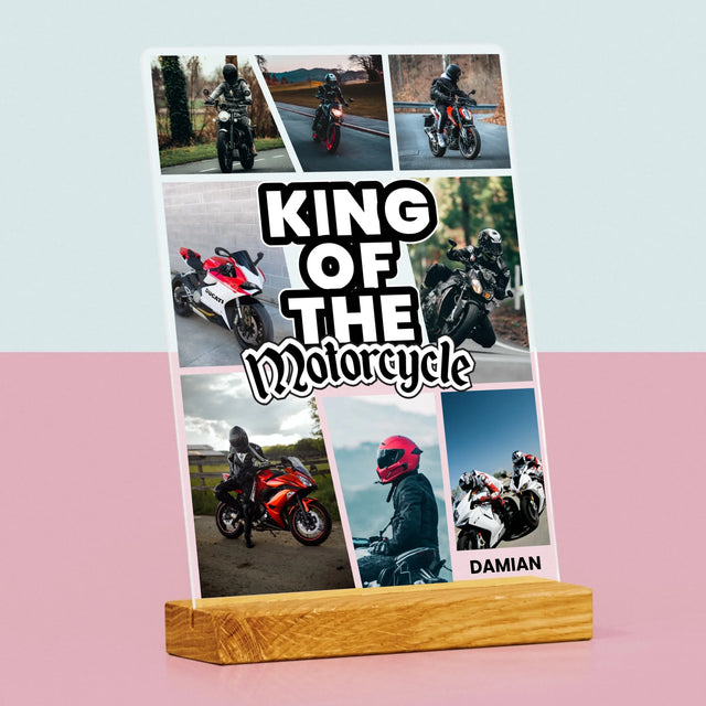 Fotocollage: King Of The Motorcycle - Druck Auf Acrylglas