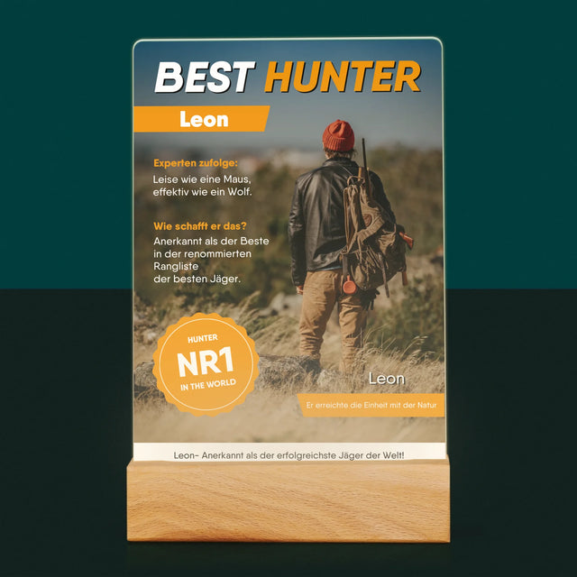 Magazin-Cover: Best Hunter - Druck Auf Acrylglas