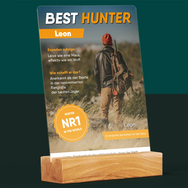 Magazin-Cover: Best Hunter - Druck Auf Acrylglas