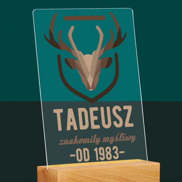Fotocollage: Der Jäger - Druck Auf Acrylglas