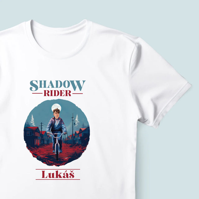 Twoja Postać: Shadow Rider - Koszulka Męska z Nadrukiem | SK