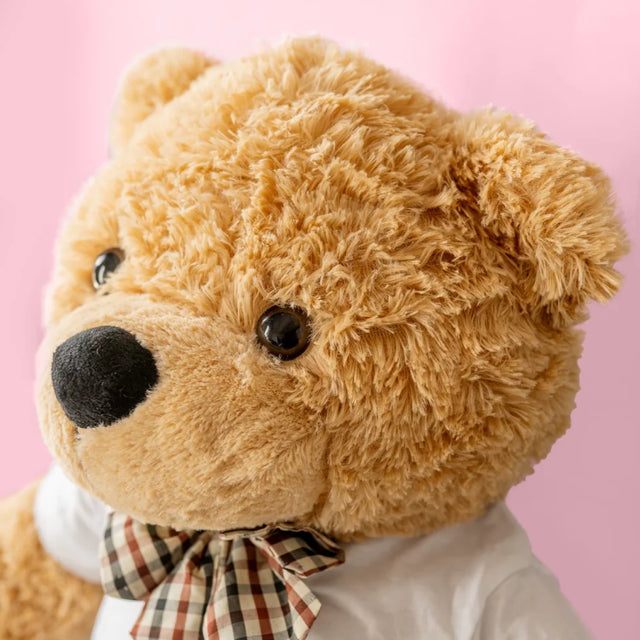 Geburtsurkunde Kind: Herzjunge - Teddybär 90 cm | CZ