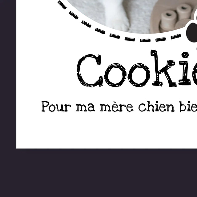 Zdjęcie I Podpis: Ukochany Futrzak - Personalizowany Kalendarz Ścienny | FR