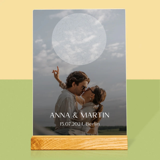 Sternkarte: Hochzeit - Druck Auf Acrylglas