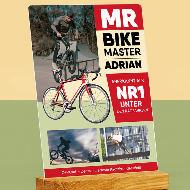 Magazin-Cover: Mr Bike Master - Druck Auf Acrylglas