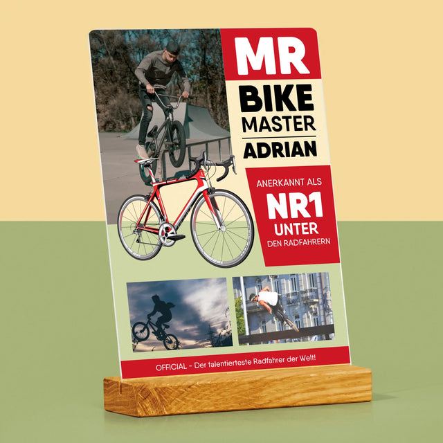 Magazin-Cover: Mr Bike Master - Druck Auf Acrylglas