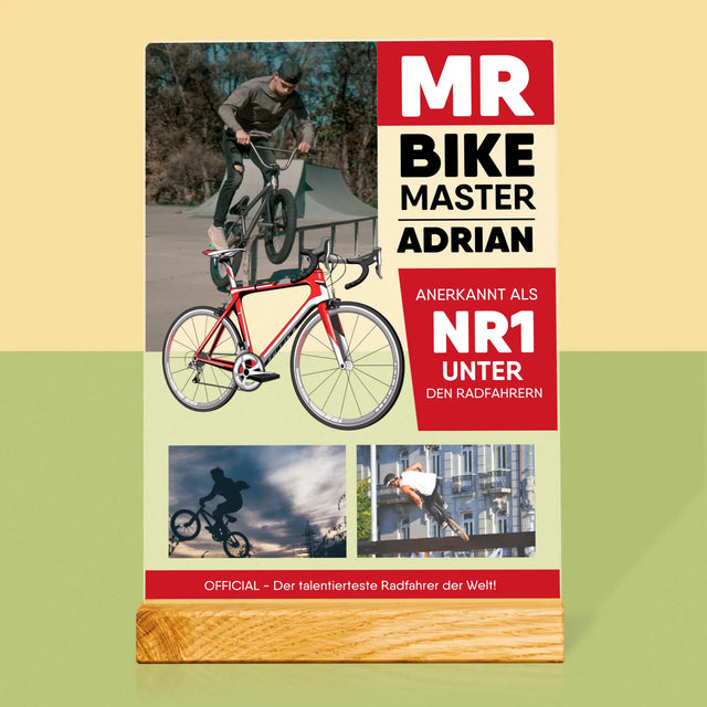 Magazin-Cover: Mr Bike Master - Druck Auf Acrylglas