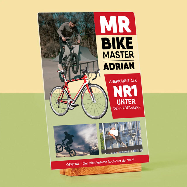 Magazin-Cover: Mr Bike Master - Druck Auf Acrylglas