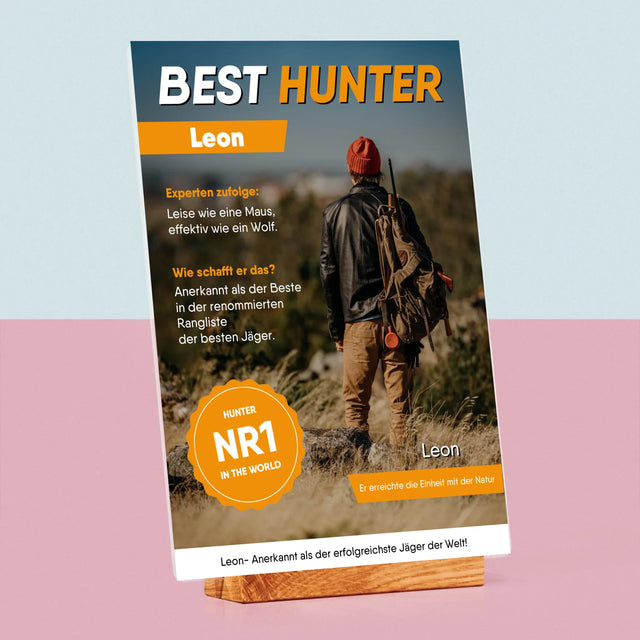 Magazin-Cover: Best Hunter - Druck Auf Acrylglas