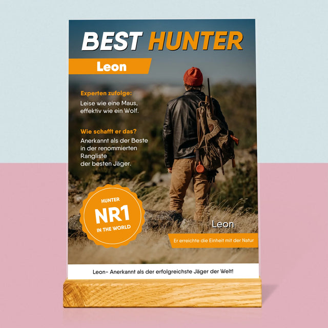 Magazin-Cover: Best Hunter - Druck Auf Acrylglas