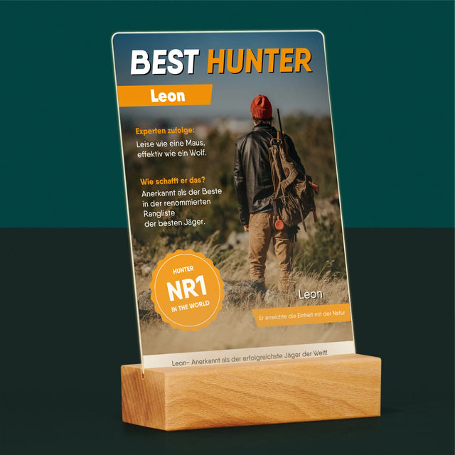 Magazin-Cover: Best Hunter - Druck Auf Acrylglas