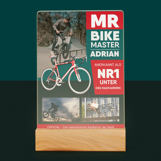 Magazin-Cover: Mr Bike Master - Druck Auf Acrylglas