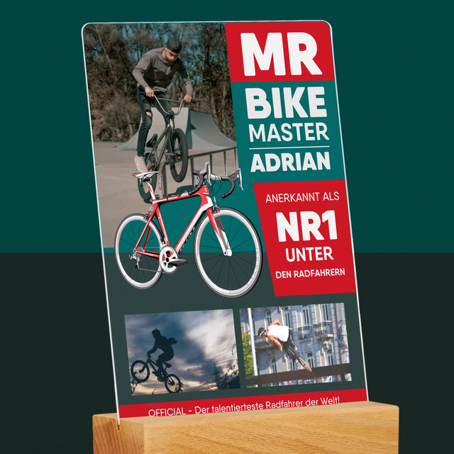 Magazin-Cover: Mr Bike Master - Druck Auf Acrylglas