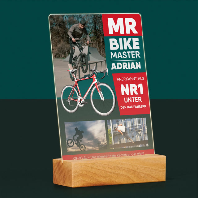 Magazin-Cover: Mr Bike Master - Druck Auf Acrylglas