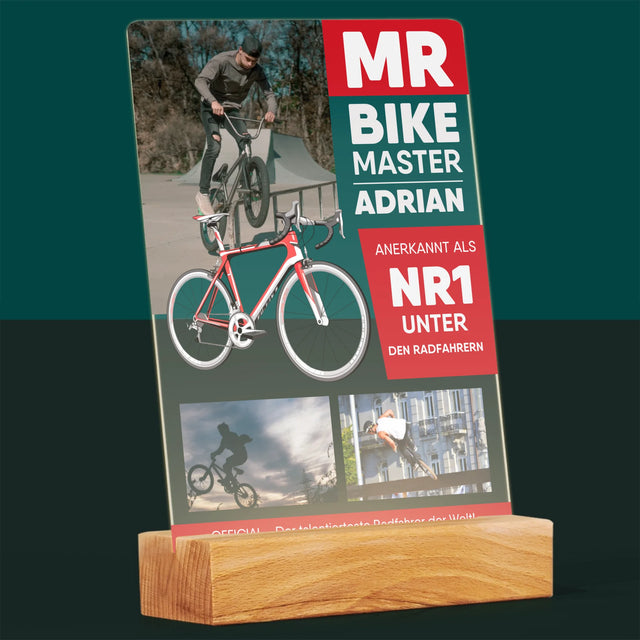 Magazin-Cover: Mr Bike Master - Druck Auf Acrylglas