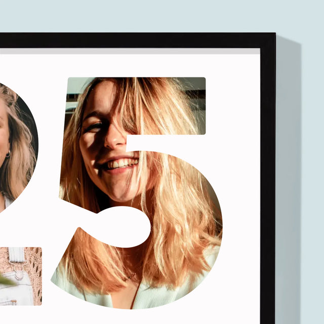 Słowo ze Zdjęć: Za Stara Dla Dicaprio - Wydruk Obramowany | SK