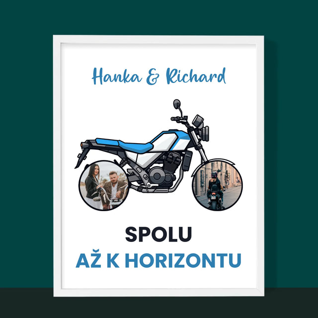Fotokolaż: Razem Po Horyzont - Wydruk Obramowany | SK