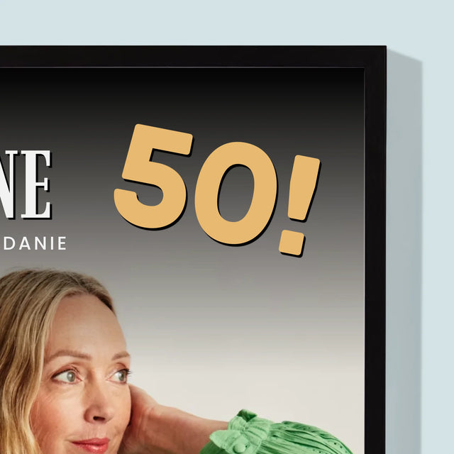 Okładka Magazynu: Nareszcie 50 - Wydruk Obramowany | SK