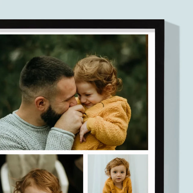 Fotokolaż: Wszystkiego Najlepszego z Okazji Dnia Ojca - Wydruk Obramowany | SK