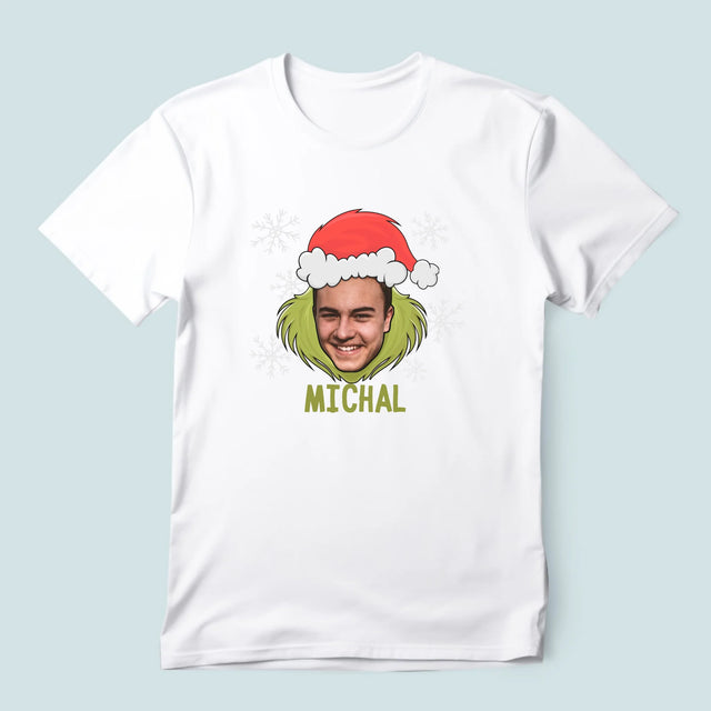 Twoja Postać: Grinch - Koszulka Męska z Nadrukiem | SK