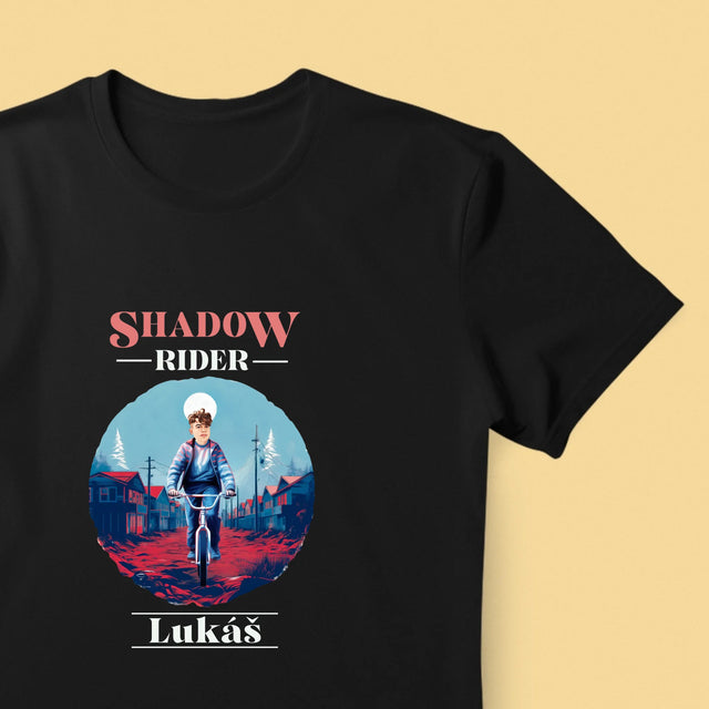 Twoja Postać: Shadow Rider - Koszulka Męska z Nadrukiem | SK